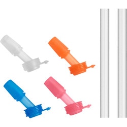 CamelBak Eddy+ Bite Valve 4 Pack and Straws in Assorted